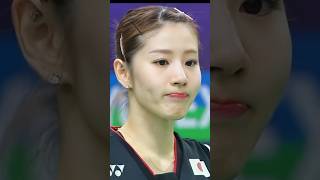 Chiharu Shida Never Give Up Moment  Cute Player バドミントン badminton [upl. by Kenwrick909]