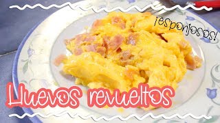 Aprende a hacer HUEVOS REVUELTOS muy esponjosos [upl. by Aisatana]