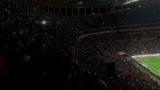 GalatasarayRize Tribün Işık Show Şampiyonsun Galatasaray [upl. by Clementis878]