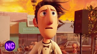 Food Tornado  Cloudy With A Chance Of Meatballs 2009  Now Comedy [upl. by Nuriel]