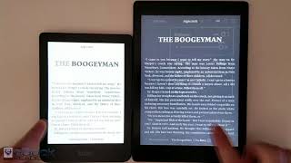 Kobo Clara HD vs Kobo Aura One Comparison Review [upl. by Errised]