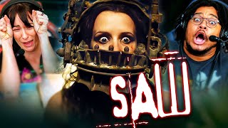 SAW 2004 MOVIE REACTION FIRST TIME WATCHING Jigsaw  Full Movie Review  Saw X [upl. by Tnecnivleahcim]