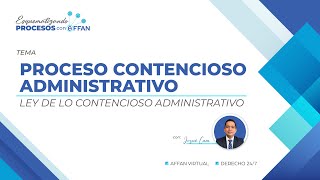 Proceso Contencioso Administrativo [upl. by Hyams]