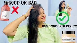 Loreal Absolut Repair Mask  Loreal Inforcer Shampoo  Honest Review  Best Hair Combo [upl. by Anitniuq]