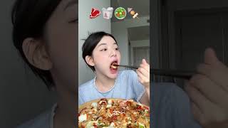 Mukbang with Quynh Truong 🥩🥡🥗🍢food mukbang trending shorts viral [upl. by Lebbie397]