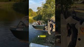 This Guy Made A Mini Boat And Tests It In A River [upl. by Annola489]