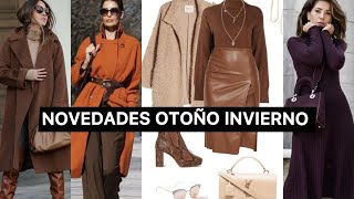 NOVEDAD ELEGANTES OTOÑO INVIERNO para SEÑORAS MODERNAS [upl. by Adyht]