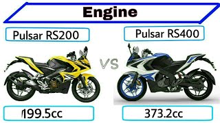 New Bajaj Pulsar RS 400 vs Old Bajaj Pulsar RS 200 [upl. by Malia277]