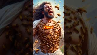 Help Jesus is Being Stung by a Swarm of Bees shorts weirdstuff jesus jesusquiz [upl. by Wiley]