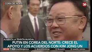 C26 ASIA Cumbre entre Putin y Kim Jong un en Corea del Norte [upl. by Alexander491]