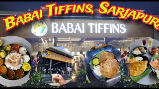 Discover the Delicious Delights of Babai Tiffin Restaurant at Sarjapur [upl. by Butch]