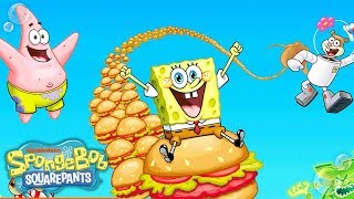 The Ultimate Krabby Patty Challenge  SpongeBob [upl. by Bonner773]