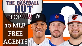 TOP 10 MLB free agents of 20242025 offseason [upl. by Icaj298]