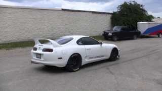 Reids 1000HP Supra Blows Motor During Burnout [upl. by Daas]