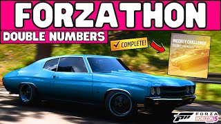 Forza horizon 5RACEOFF continuesWeekly Forzathon DOUBLE NUMBERSPlaylist rewards amp Forzathon shop [upl. by Anglim]