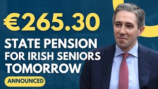 GET READY IRISH SENIORS  €26530 INCREASING IN STATE PENSION  THIS WEEK [upl. by Janos]