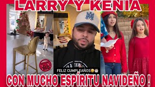 LARRY Y KENIA CON MUCHO ESPÍRITU NAVIDEÑO NOTICIAS DE LA RED [upl. by Lila]