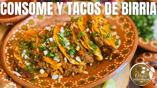 Birria de Res con Consumé y Tacos de Birria [upl. by Sedrul]