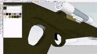 Google Sketch Up Making a 3D model of the L96A1 [upl. by Konrad370]