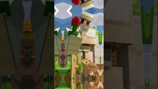 Minecraft comparison short trending minecraft viral short yt short irongolem [upl. by Polard519]