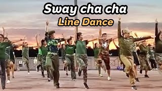 sway cha cha cha line dance [upl. by Adila617]