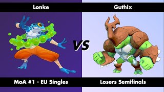 Lonke  Ranno  vs Guthix  Kragg    EU Losers Semifinals [upl. by Eillo]