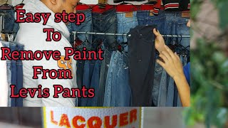 PART2PAANO TANGGALIN ANG PINTURA SA PANTALONTIPS amp TRICKSEASY REMOVE [upl. by Downes]