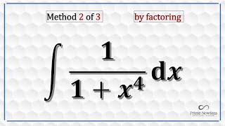 Integrate 11x4 by factoring [upl. by Naitsabes903]