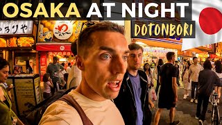 Exploring Famous Osaka Nightlife  This is Dotonbori  Japan🇯🇵 [upl. by Africa35]