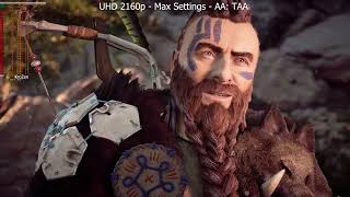 Horizon Zero Dawn 4K ULTRA 60 FPS Ryzen 9 5950X  32 GO RAM  RTX 4080 [upl. by Montford]