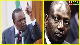 Nakasirika nikiona ujinga yenyu  Uhuru tells DP Ruto Tangatanga UDA Party [upl. by Chester200]