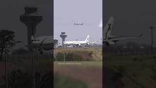 Tense Tardy Takeoff A340300 long takeoff roll in South America [upl. by Anitnahs900]