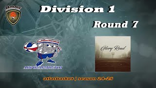 Atlasbasket  Div 1Round 7  ΑΠΡΟΣΑΡΜΟΣΤΟΙ vs GLORY ROAD [upl. by Weinhardt]