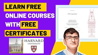 140 Harvard University Free Online Courses with Certificates  HarvardUniversity Online Course [upl. by Oalsinatse]