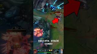 KALISTA INSTAKILL COMBO 😱 LEAGUE OF LEGENDS [upl. by Job]