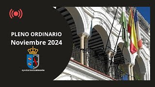 Pleno Ordinario Noviembre 2024 [upl. by Huoh]