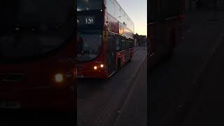 London Bus Routes 371 and 131 passing Fairfield Bus Station london [upl. by Groot]