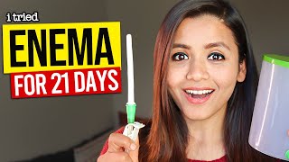 I Tried Enema Everyday For 21 Days SatvicMovement Enema Benefits In Hindi एनिमा के फ़ायदे [upl. by Anala]