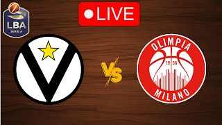 🔴 Live Virtus Bologna vs Olimpia Milano  Live Play By Play Scoreboard [upl. by Ssidnak]