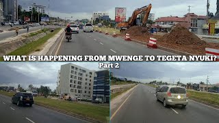 What is happening from Mwenge to Tegeta NYUKI via Bagamoyo Road in Dar es Salaam Tanzania 🇹🇿 Part 2 [upl. by Eceinhoj]