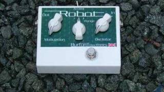 Burford Electronics Robot Ring Modulator Effects Pedal [upl. by Aerdied]