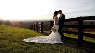 Samantha amp Johns Wedding Trailer at The Pavilion Howe Farms Georgetown TN [upl. by Roselani]