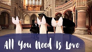 Hochzeitslieder  Engelsgleich Chor  Kirche  All you need is love Cover 7 [upl. by Lough]