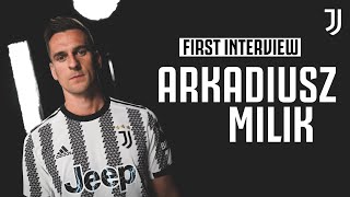 Arkadiusz Milik First Interview at Juventus ⚪️⚫️  WelcomeMilik [upl. by Anilef947]