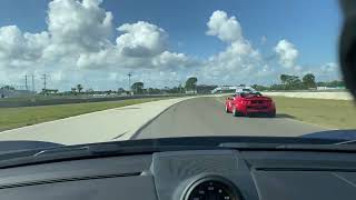 Porsche GT4 laps at Sebring with Chin Motorsports [upl. by Einneg580]