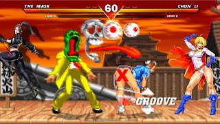 The Mask vs Mai Crossover Fight in Street Fighter [upl. by Eladroc]