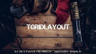 TGridLayout Delphi  FireMonkey [upl. by Pennebaker]