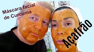 MÁSCARA FACIAL DE AÇAFRÃO  CLAREA MANCHAS COMO NUNCA [upl. by Eelyek]