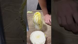 Green Cabbage Cutting Skills vegetableart amazingcutting food fruitcarvingart [upl. by Nomael]