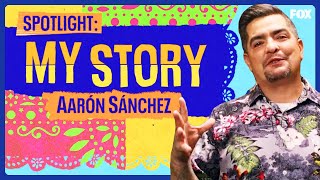 Aarón Sánchez Gets Emotional While Sharing His Story For Hispanic Heritage Month  FOXTV [upl. by Mintun]